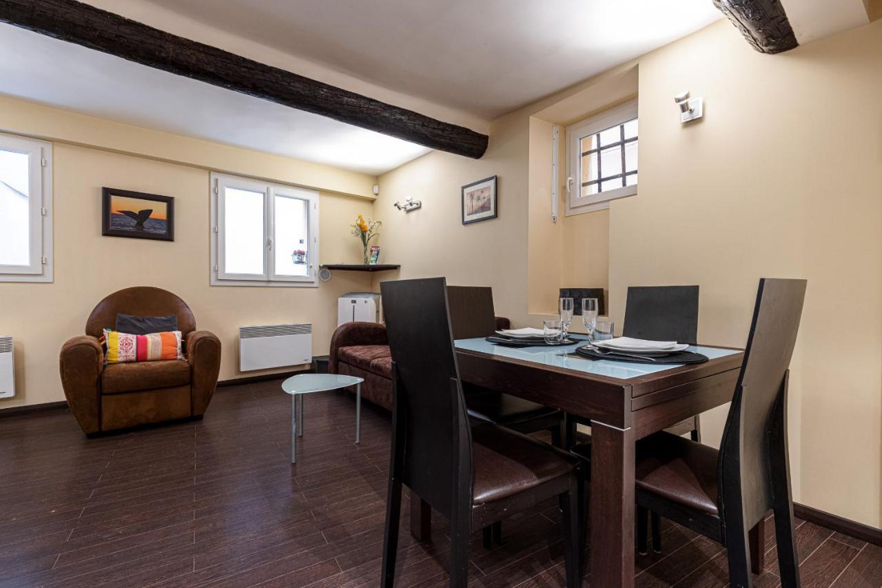 Ferienwohnung Atypical Cozy 1 Bdr Old Town Nizza Exterior foto
